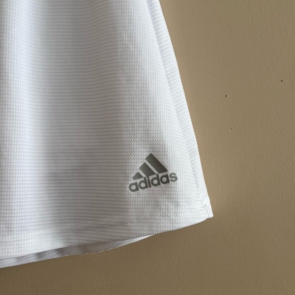 Adidas Sz L Aeroready Pro Athletic Skort White Tennis Golf Built-In Shorts - Picture 4 of 8